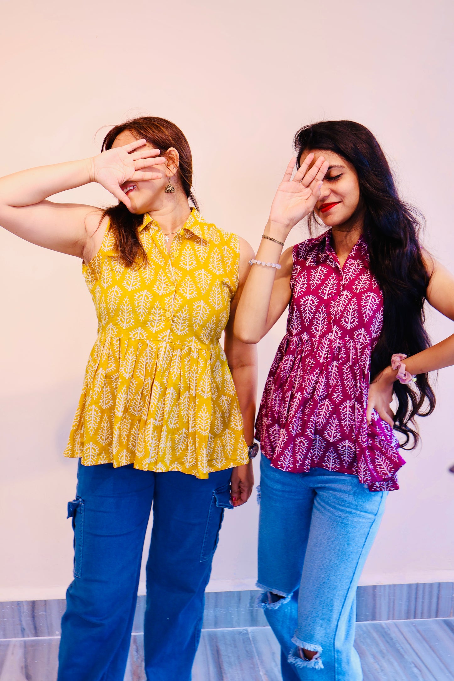 Coller Short Kurtis