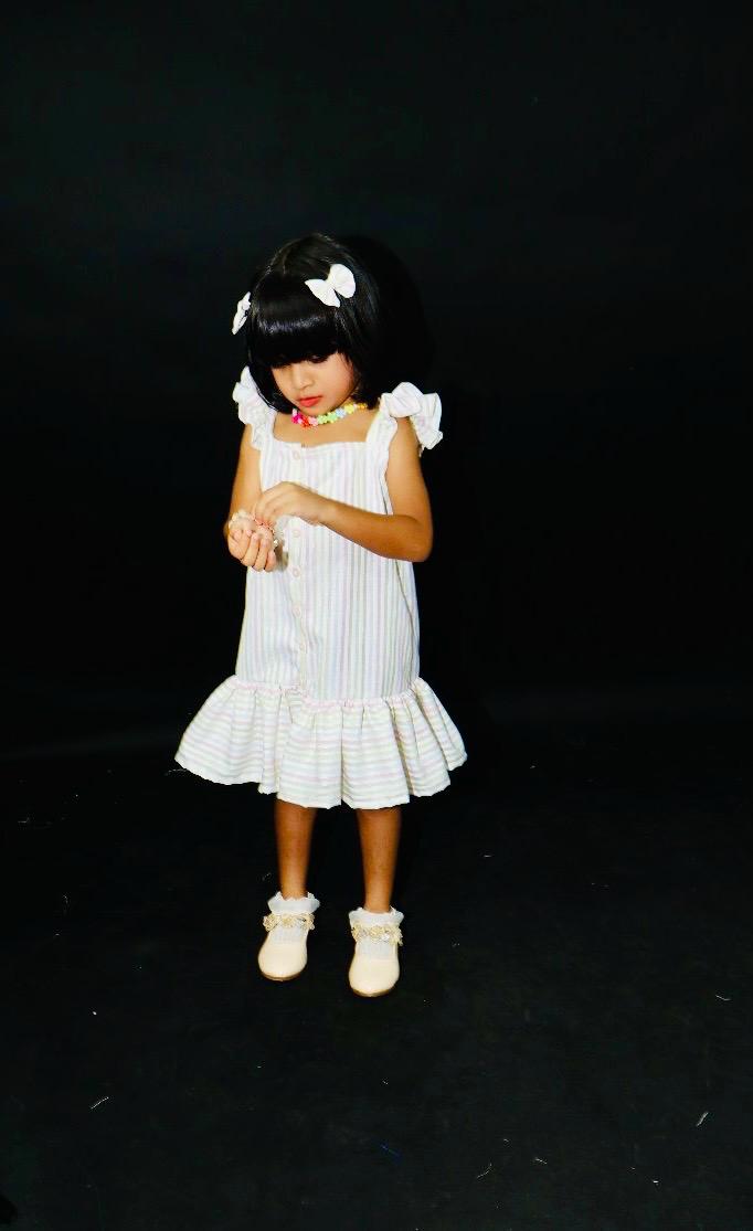 GET FLAT 50% OFF ON "STRIP CHARM DRESS"