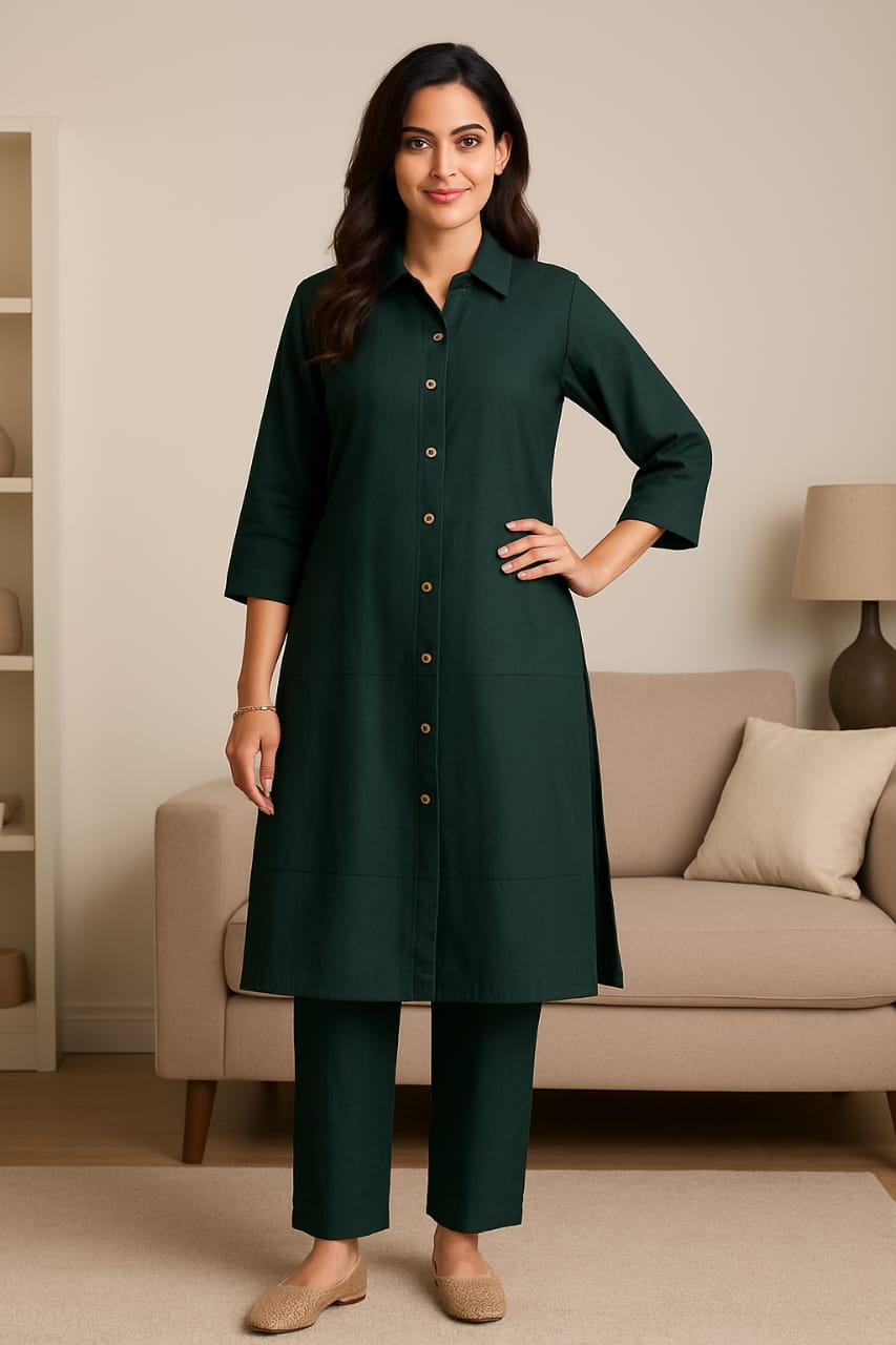 Button Co-ord Set