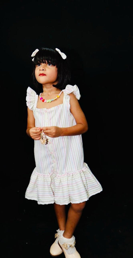 GET FLAT 50% OFF ON "STRIP CHARM DRESS"