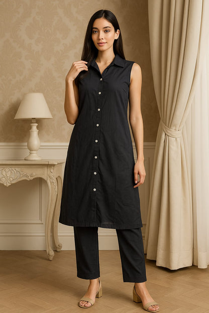 Button Co-ord Set