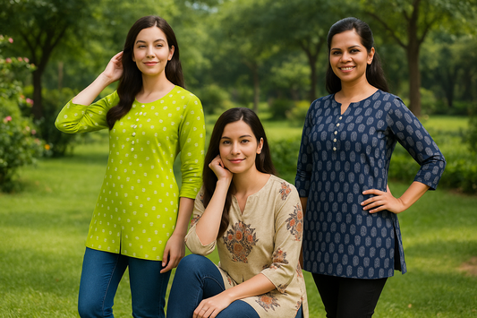 3 Short Kurtis